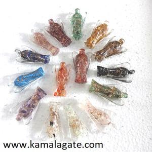Vente en gros de pierres précieuses naturelles assorties orgone reiki anges cristal de quartz orgonite pour la guérison des anges orgones anges - Product Image 2