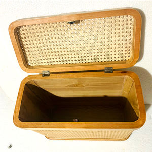Woven Open Rattan <b>Chest</b> Cabinet Mixed <b>Wood</b> <b>Storage</b> Basket in Bulk Wholesale in Vietnam - Product Image 4