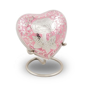 Urnes funéraires métalliques en forme de cœur de style américain, de haute qualité, pour cendres humaines – Meilleures ventes - Product Image 4