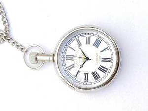 Reloj de bolsillo Gandhi de estilo indio antiguo, Material de latón de níquel, cadena larga, técnica pulida, regalo de San Valentín para el día de hoy, para el año en que se encuentra - Product Image 3