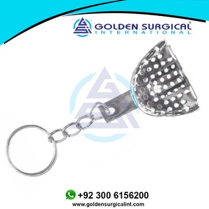 Porte-clés en forme de bac à empreintes dentaires |   Porte-clés pour thérapeute, porte-clés pour hygiéniste dentaire |   Promotion en gros Porte-clés dentaire - Product Image 5