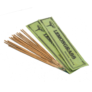 Encens tibétain en bâton d'herbe de citron le plus vendu Ingrédients organiques naturels pour les pratiques religieuses et le désodorisant de chambre - Product Image 1