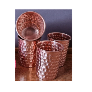 NUEVO CONJUNTO DE CRISTAL DE COBRE DE MEJOR DISEÑO DE MODERNO COBRE COPAS DE VINO SIN CONTENIDO ESTILO INDIO - Product Image 6