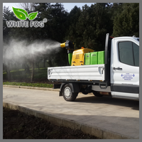 Máquina de soplado de niebla, rociador de cañón de 400 lt, boquilla giratoria citizen, 35 Hp, fabricante de Turquía