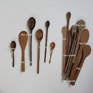 Juego de cucharas de madera de calidad superior para restaurante y Hotel, juego de cubiertos para servir a precios competitivos - Product Image 4