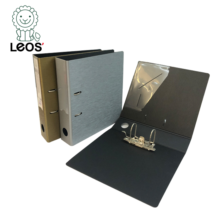 Папка для канцелярских принадлежностей на заказ с 2 кольцами с рычажной аркой и карманами внутри для презентации