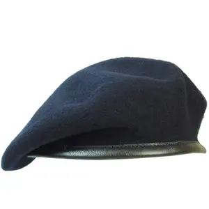 あなた自身のロゴと最高の価格でカスタム安い夏の通気性のあるウールのメンズベレー帽帽子