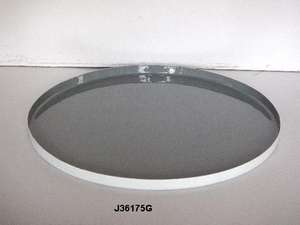 ชามเสิร์ฟพร้อมเคลือบใส่อาหารสีเทอร์ควอยซ์ปลอดภัยสำหรับตกแต่งบ้านทำจากโลหะเคลือบเคลือบโลหะทรงกลม - Product Image 5