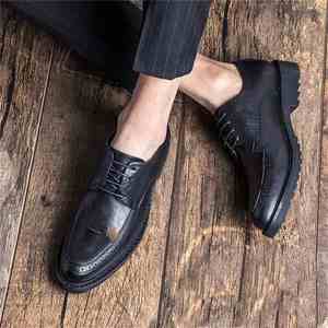 2019 zapatos de cuero genuino más baratos para hombres - Product Image 1