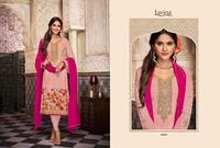 Anarkali Designer fête/mariage/festival porter rayonne de soie brodée pierre travail indien dames Salwar costume pleine longueur Patiyala