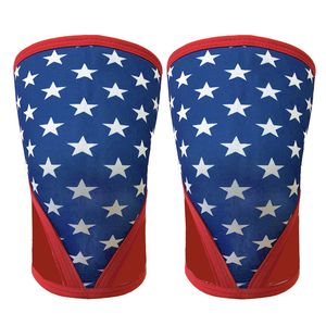 High Quality 7MM Neoprene <b>Knee</b> Sleeve Customizable Durable Compression Powerlifting Workout Squat <b>Support</b> Prevents Fitness - Product Image 1