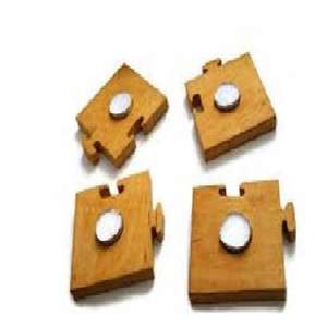 BOUGEOIR VOTIF EN BOIS ROND SIMPLE ET INFINI - Product Image 3