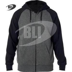 Sweat-shirts à capuche zippés personnalisés de haute qualité pour l'hiver, impression numérique, manches longues, poche croisée, en polaire - Product Image 1