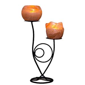 Améliorez votre ambiance avec un bougeoir à sel en fer forgé soigneusement conçu pour le style et l'élégance - Product Image 6