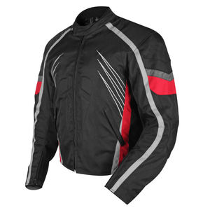 Nuevo diseño profesional chaqueta de carreras de motos hombres gris negro invierno textil equipo de seguridad a prueba de viento transpirable de talla grande personalizado - Product Image 6
