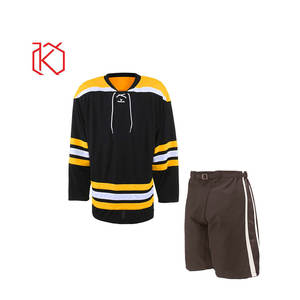 Uniformes de hockey sobre hierba de poliéster 100% para hombre al mejor precio, camisetas de sublimación bordadas de equipo transpirable para jugadores de hockey sobre hielo - Product Image 3