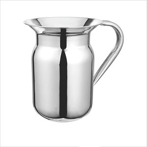 เหยือกน้ำดีไซน์โลหะหนักสำหรับชากาแฟ,เหยือกน้ำดีไซน์รูปดอกไม้แบบเลเซอร์สามารถใช้กับชาได้ - Product Image 3