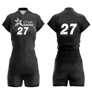 Uniforme de volley-ball personnalisé de haute qualité, meilleur matériau avec votre propre conception de style, prix raisonnable - Product Image 2