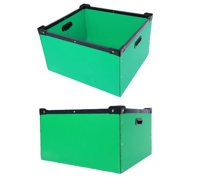 プラスチック段ボール箱再利用可能なPP段ボールプラスチックコルフルート包装箱野菜と果物用