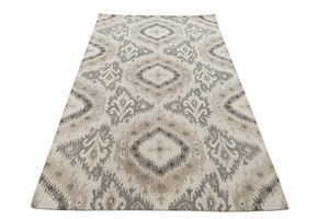 Alfombra de Lana Hecha a Mano por el Mejor Proveedor, Diseño Moderno con Patrón de Rompecabezas, Pelo Mediano, Rectangular, Antideslizante, para Sala de Estar - Product Image 2