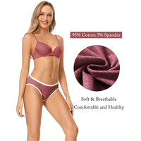 Maillot de bain bikini tricoté uni coupe haute pour femmes adultes – Tendance estivale, design moderne, écologique, respirant, matière extensible