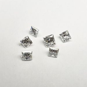 Blanco puro 0,90 a 0,99 quilates D E F Color Joyería de diamantes de lujo Corte de princesa con certificado VVS1 Clarity IGI - Product Image 1