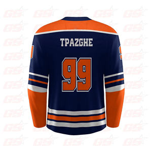 Sudadera con capucha de hockey sobre hielo con bordado en blanco, jersey personalizado de último diseño - Product Image 6