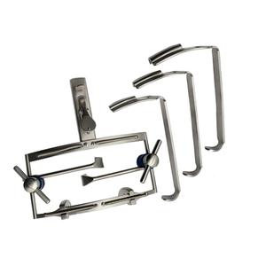 Dingman ปากปิดปากสแตนเลสเครื่องมือผ่าตัดสำหรับออร์โธปิดิกส์และสัตวแพทย์ชุดสีดำ46ชิ้นโดย uamed - Product Image 3