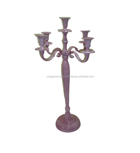 Ensemble de 3 bougeoirs en fonte d'aluminium de haute qualité pour la décoration de la maison, offre spéciale - Product Image 2