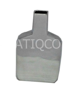 Vase de sol en aluminium de luxe antique par Atiqco, design moderne du milieu du siècle fait main pour la décoration de la maison et du jardin - Product Image 2