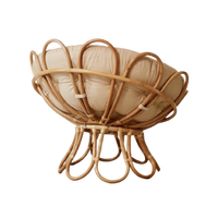 Mobilier en rotin naturel Cadre de chaise Papasan Chaise en rotin double Papasan du Viet Nam + 84947900124