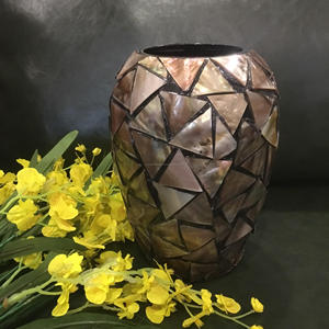 Vase en porcelaine de luxe du Vietnam, qualité d'exportation supérieure, durable et non toxique, pot de sol - Product Image 1