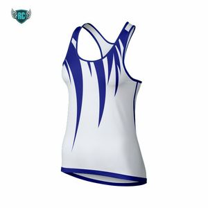 2023 Custom Wholesale Sublimation <b>Printed</b> Running Rash Guard Anti-Bacterial Breathable Spandex/Nylon Long/Short Sleeve Racerback - Product Image 3