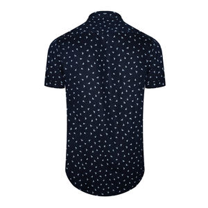 Camisas de Vestir de Algodón para Hombre de Diseño Moderno y Alta Calidad, Tallas Disponibles, Incluyendo Tallas Grandes / Camisas de Vestir Casuales de Manga Corta de Algodón para Hombre - Product Image 6