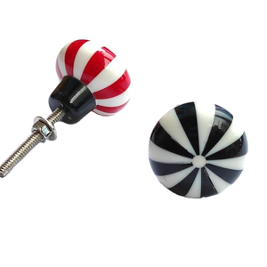 Perillas de Resina para Puertas, Estilo Vintage, Herrajes para Muebles, Tiradores para Cajones y Cómodas, Venta Caliente 2025 - Product Image 1