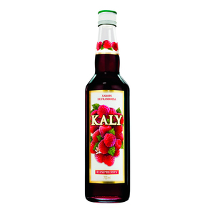 Tự Nhiên Kaly Syrup Mâm Xôi Ngọt Ngào Citrus Có Hương Vị Nước Trái Cây Tập Trung Trong Chai Thủy Tinh Cho Nấu Ăn Thành Phần - Product Image 1