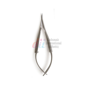 Nhãn khoa Micro <span class=keywords><strong>vannas</strong></span> kéo bằng tay thép không gỉ 9cm tái sử dụng dụng cụ phẫu thuật mắt - Product Image 6