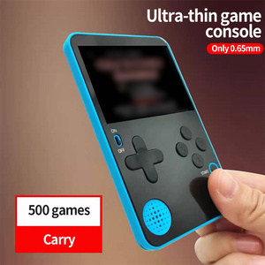Mini consola de juegos Retro portátil retro incorporada 500 Pantalla de juegos clásica de 8 2,4 bits para niños reproductor de juegos a Color LCD - Product Image 5
