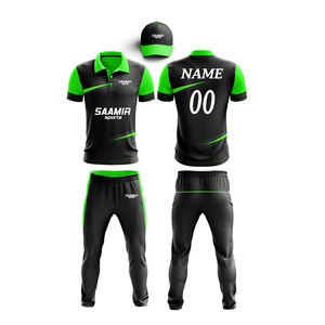 Custom คริกเก็ตเครื่องแบบสี Combo/Custom คริกเก็ตเครื่องแบบชุดและกางเกงที่มีการออกแบบที่กำหนดเองและโลโก้ - Product Image 1