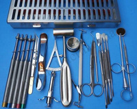Set Bedah Implan Gigi Manual Baja Berkualitas Tinggi