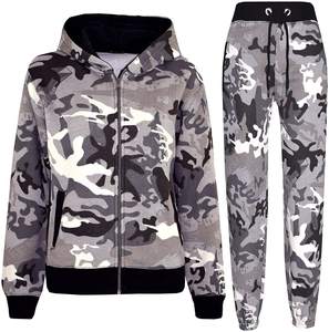 2025 nouveau à la mode automne hiver hommes Camouflage survêtement ensemble vêtements de sport décontractés Jogging tenue - Product Image 2