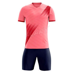 Uniformes de football à manches courtes du club de la saison 2020 Uniforme de football vierge - Product Image 1