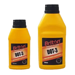 Car Brake Fluid Briton DOT 3 Hight Performance Hydraulic Brake Fluid Direct from Dubai Factory