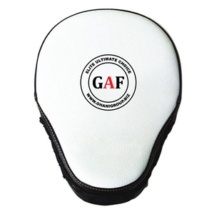 GAF hecho a medida Muay Thai Taekwondo entrenamiento punzonado lucha PU cuero boxeo enfoque objetivos redondos almohadillas mitones - Product Image 5