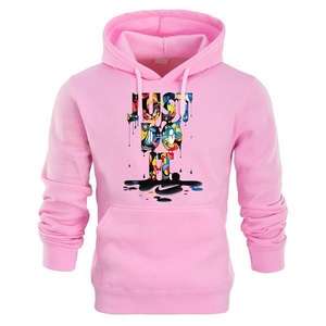 Sudadera con capucha para hombre, jersey liso de calle, personalizado, de peso pesado, para invierno - Product Image 6