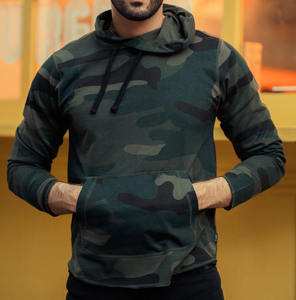 เสื้อฮู้ดดี้คุณภาพดีที่สุด แบบสั่งทำพิเศษ ลายพราง ซับในขนแกะ มีกระเป๋าจิงโจ้ ผลิตจากโพลีเอสเตอร์และผ้าฝ้าย หลายสี หลายขนาด สำหรับฤดูร้อน - Product Image 2