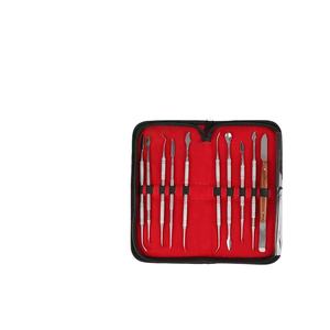 ชุดเครื่องมือแกะสลักขี้ผึ้งสำหรับฟันชุดเครื่องมือทันตกรรมเครื่องมือทันตกรรมอเนกประสงค์พร้อมกล่องใส่ - Product Image 1