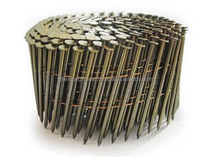 Le fil droit 2.87*50.8mm fil plat collationné clous dans la boîte à tige d'anneau électro galvanisé Technique argent modèle WH2.2N - Product Image 2