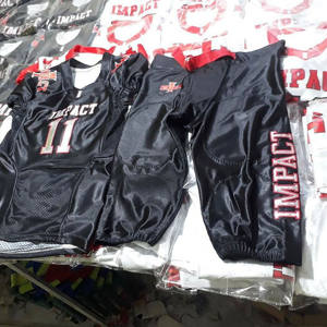 Conjuntos de fútbol americano personalizados para hombre, uniforme deportivo transpirable con jersey de ropa de fútbol por sublimación de talla grande - Product Image 2