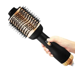 Ce phê duyệt chuyên nghiệp tóc Curler 2024 Hot Air bàn chải Styler một bước máy sấy tóc và Volumizer nóng lạnh Bàn chải tóc Máy sấy Lược